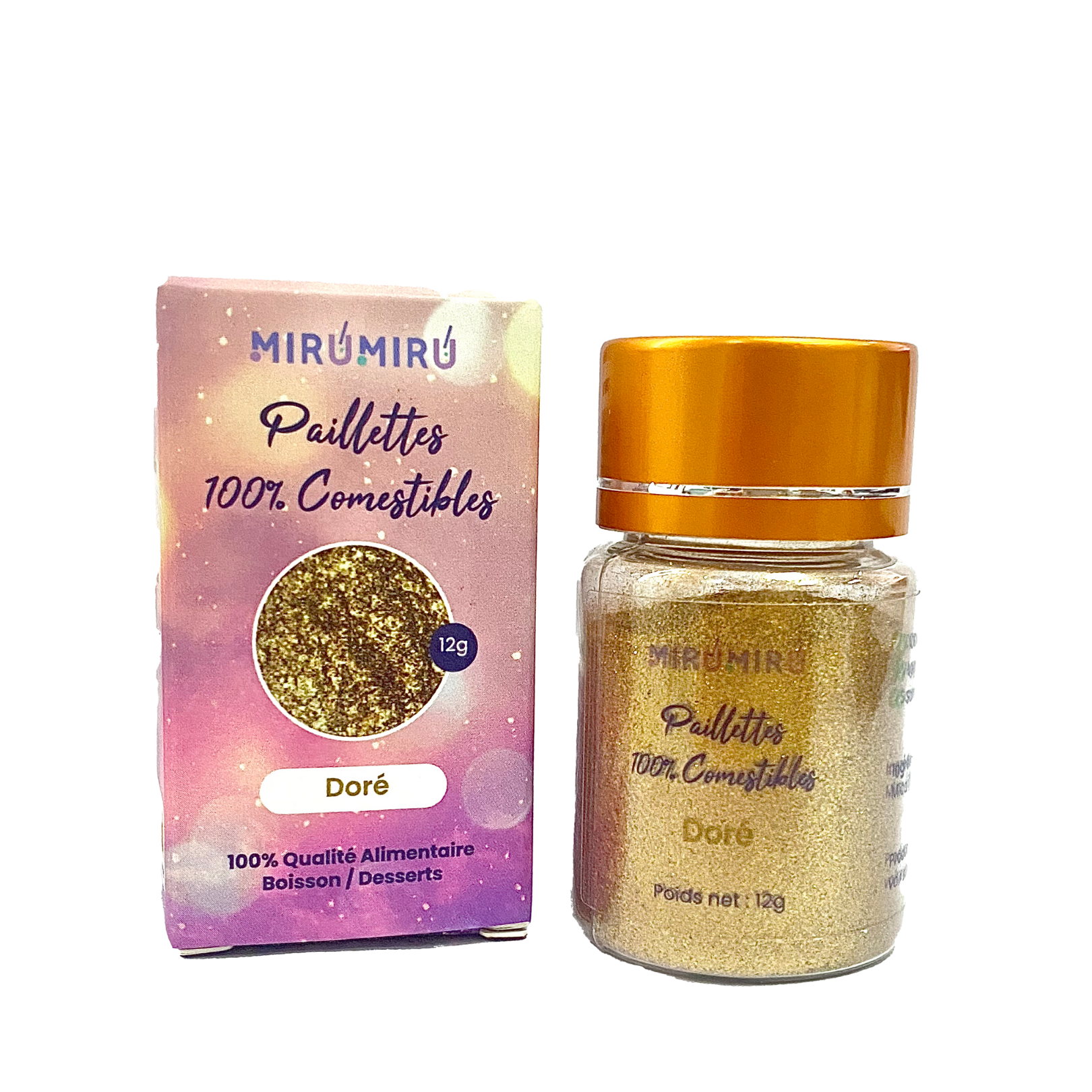 Paillettes comestibles 12 g